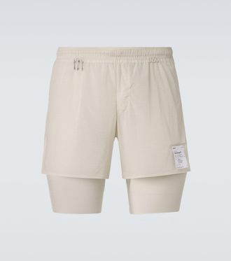 SATISFY Heatcrush 8 Desert running shorts