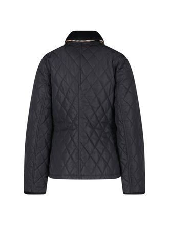Burberry Womens Jackets Black Polyamide