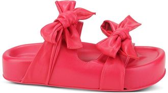 AGL Agl Jane Double R Leather Slide