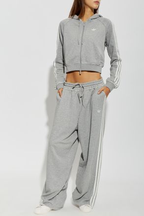 adidas Hoodie, Womens, Grey