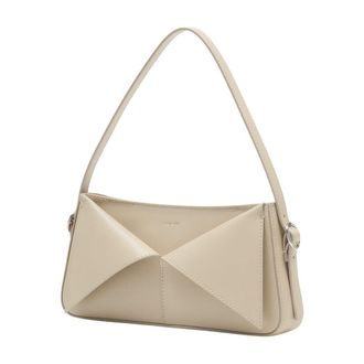 Coperni Womens Belt Shoulder Bag Beige Calfskin