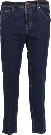 Jacob Cohen Pant5 Pkt Cropped Slim Fit Scott