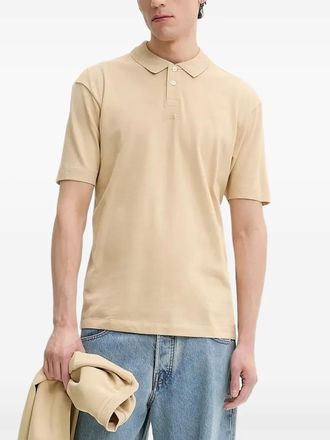 HUGO BOSS Polo con logo - Toni neutri