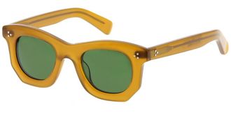 Lesca OGRE XL 1 Mens Sunglasses Yellow Size 46