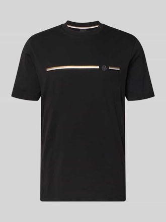 HUGO BOSS Regular Fit T-Shirt aus reiner Baumwolle Modell C-TAUT 41 in Black, Gr&ouml;&szlig;e XXXL