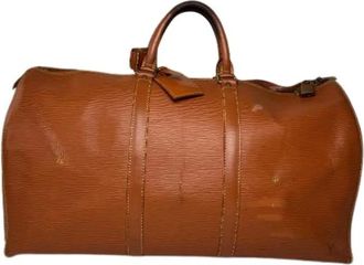 Louis Vuitton Pre-owned Weekend Bags, female, Orange, Size: ONE SIZE Pre-owned Weekend Bag