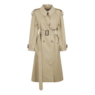 Burberry Fitzrovia Trench Coat - female - Burberry - Trench Coats - Beige - M - Coats