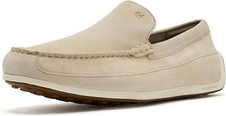 Cole Haan Hill Grand Venetian Mens Flat Shoes Angora Suede/Ivory : 11.5 D - Medium