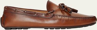 Ralph Lauren Purple Label Mens Harold Hand-Burnished Leather Drivers