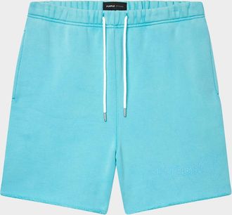 Purple Mens Heavy Fleece Sweat Shorts