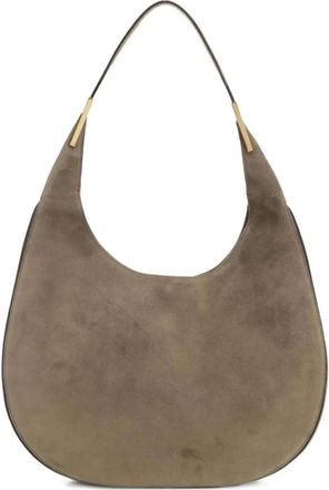 Savette Sachet Schoudertas - Dames - Schoudertassen - Grijs - ONE Size - Su&egrave;de - Tassen