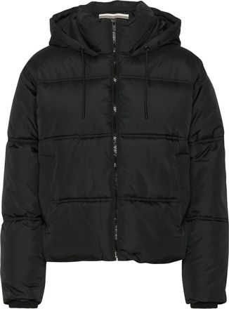 Saint Tropez Korte gewatteerde jas Zwart - Dames - Winterjassen - Zwart - L - Polyester - Jassen
