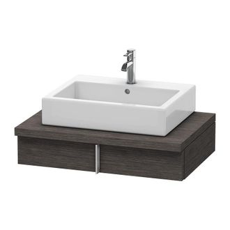 Duravit Duravit Vero Neceser Para Consola, 6561, 1 Caj&oacute;n, 800 Mm, Color (frente/cuerpo): Roble Oscuro Cepillado Chapa De Madera Aut&eacute;ntica - Ve656107272