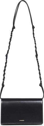 Jil Sander Cross Body Bags, female, Black, Size: ONE SIZE Tangle Wallet
