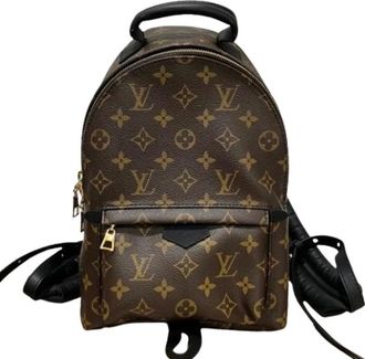 Louis Vuitton Pre-owned Backpacks, female, Brown, Size: ONE SIZE Pre-owned Palm Springs Backpack PM