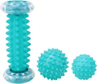 OEM Tpe Pinda-vormige Rollende Massage Bal, Borstelige Massage Ballen Set, Voetmassage Bal, Fitness Massage Bal Para