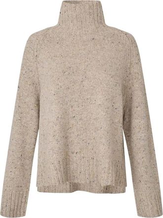 Masai Truien - Dames - Coltruien - Beige - S - Truien & Vesten