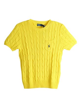 Polo Ralph Lauren Top con taschino - Giallo