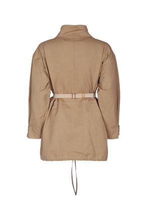 Prada Womens Abito Nocciola Co Li Abiti Dress
