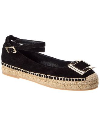 Roger Vivier Suede Espadrille