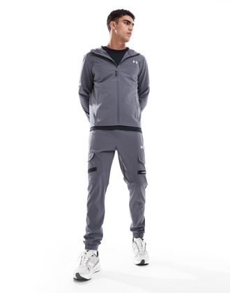 Under Armour Tech Utility - Joggers tecnici grigio castlerock