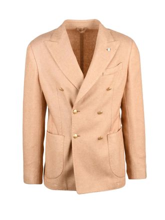 L.B.M. 1911 Double-Breasted Wool-Polyester Blend L. b.m. 1911 Jacket