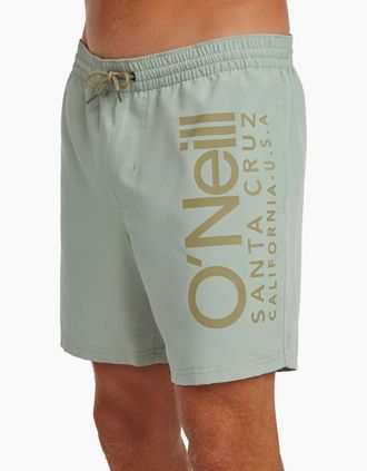 O'Neill Mens ONeill Mens Cali 16 Swim Shorts - Green - Size: 32/30/31