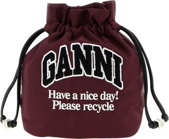Ganni Donna, Borse, Rosso, Taglia unica, new
