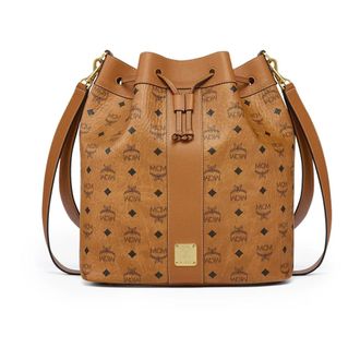 MCM Mcm, Dames, Tassen, Bruin, Maat: ONE Size Leer