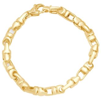 Pompeii3 Mens Link 14k Gold (53gram) or Platinum (85gram) 7mm Bracelet 8.5