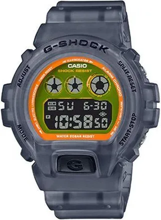 Casio G-Shock Digital Black Grey DW-6900LS-1PR