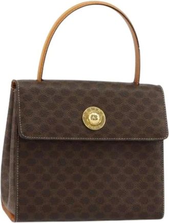 Celine Pre-owned Handbags, female, Brown, Size: ONE SIZE Pre-owned Vintage Plastic Handbag