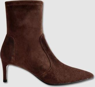 Mi-Mai Ophelia Pointed Toe Ankle Boot in Chocolate at Nordstrom, Size 4