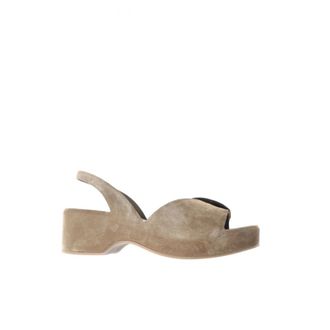 Del Carlo Wedges, female, Brown, Size: 10 US Sandalo