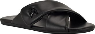 Calvin Klein Renley Slide Sandal in Black at Nordstrom Rack, Size 7.5