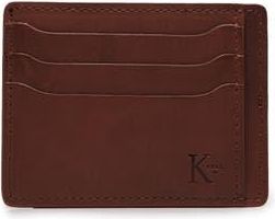 Korchmar Knox Slim Leather Wallet in Brown at Nordstrom