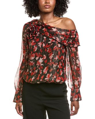 Ramy Brook Maylien Silk-Blend Top