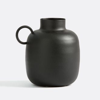 La Redoute Interieurs Bolvormige vaas in metaal H17 cm, Ana&iuml;a