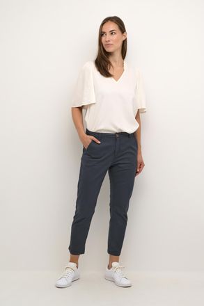 Culture Casual broek Regular fit Salute blue