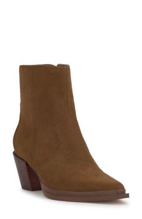 Jessica Simpson Helvona Pointed Toe Bootie in Safari Brown at Nordstrom Rack, Size 9.5
