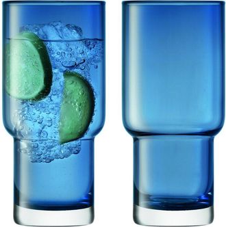 LSA International Lsa International Set Of 2 Utility Highball 13Oz