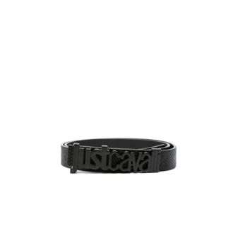 Just Cavalli Belts, male, Black, Size: 110 CM Black Belts 76Qa6F30Zpa41899