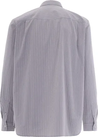 A.P.C. Mens Shirt Malo Light Grey Cotton
