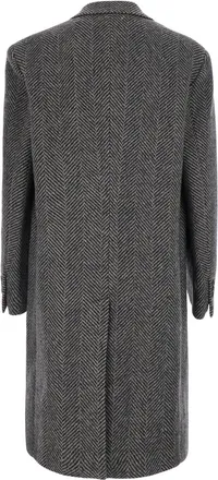 Golden Goose Mens Coat Resca Green Virgin Wool