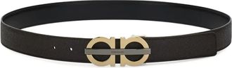 Ferragamo reversible Gancini buckle belt - Nero