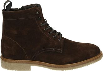 Giorgio Casual Su&egrave;de Mid Herenschoenen Bruin - Heren - Veterlaarzen - Bruin - 44 EU - Su&egrave;de - Schoenen
