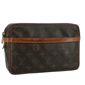 Louis Vuitton Pre-owned Canvas clutches - Dames - Pre-owned - Bruin - Maat: ONE Size Leer