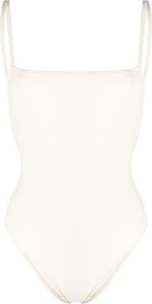 Lido spaghetti-straps one-piece - women - Polyamide/Elastane - L - Neutrals