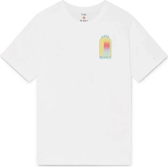 Casablanca ARCHES T SHIRT Size: XXL, colour: WHITE