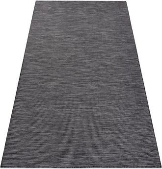 RugsX Tappeto sizal patio 2778 tessuto piatto nero / beige black 117x170 cm